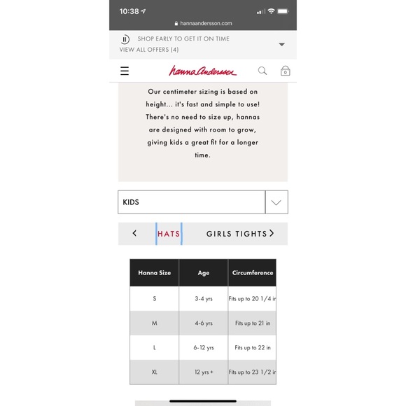 Hanna Andersson kids matching star hat & mittens - Picture 5 of 5